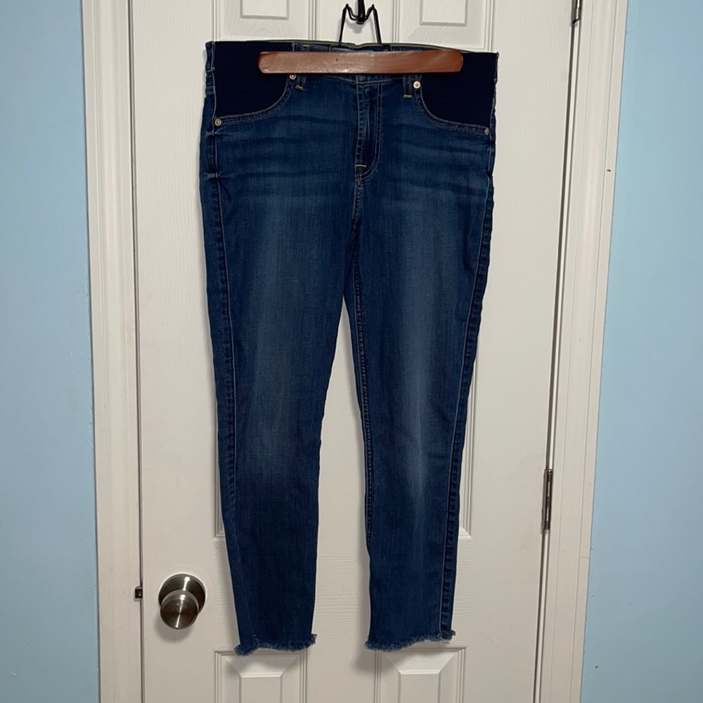 7 for all Mankind Blair maternity jeans 30